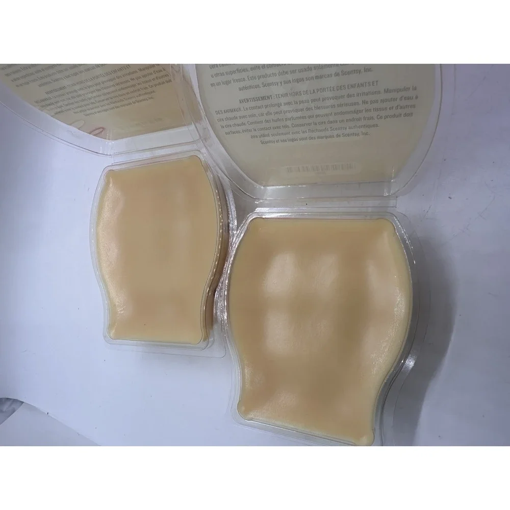 Lot 2 Scentsy Vanilla Bean Buttercream Wax Bars Retired Scent Authentic New